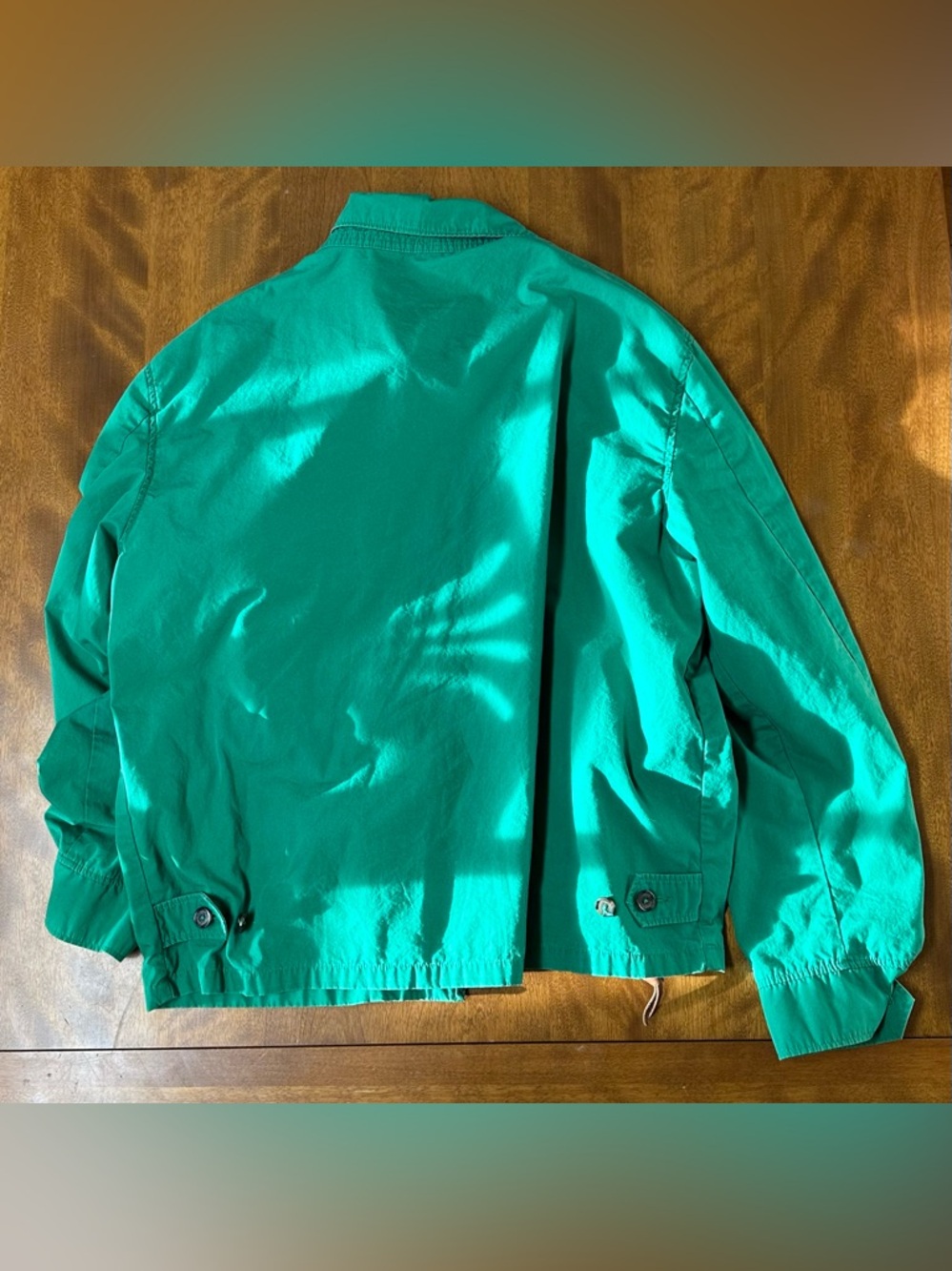 Mens Green Polo Ralph Lauren Bomber Jacket Size XL - Picture 9 of 11